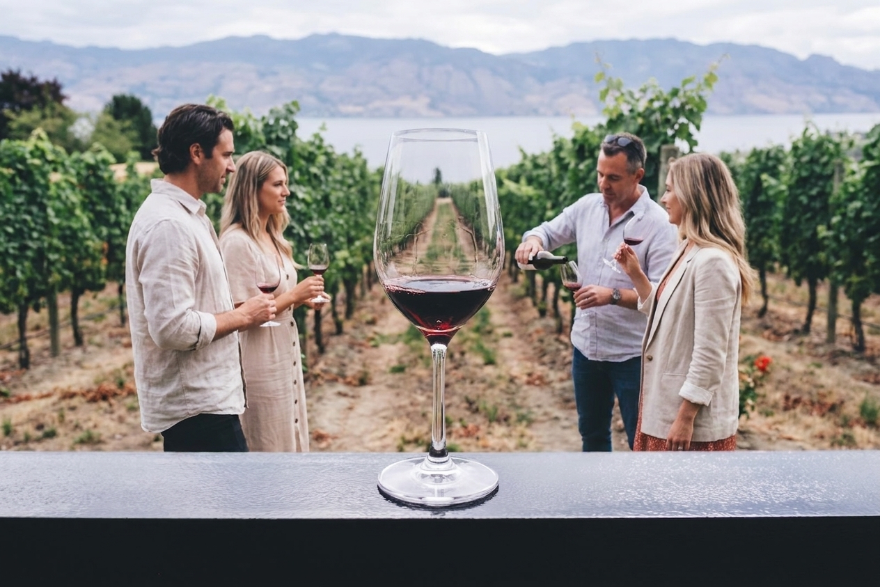 Vineyard Tasting — after